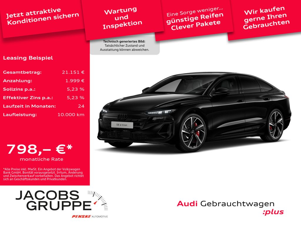 Bild des Angebotes Audi S6 e-tron Spb. S-Sitze/Matrix/Pano/HuD/360°/AHK/