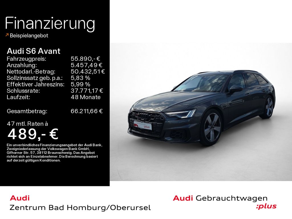 Bild des Angebotes Audi S6 Avant TDI tiptronic QUATTRO Akustikglas*Optik