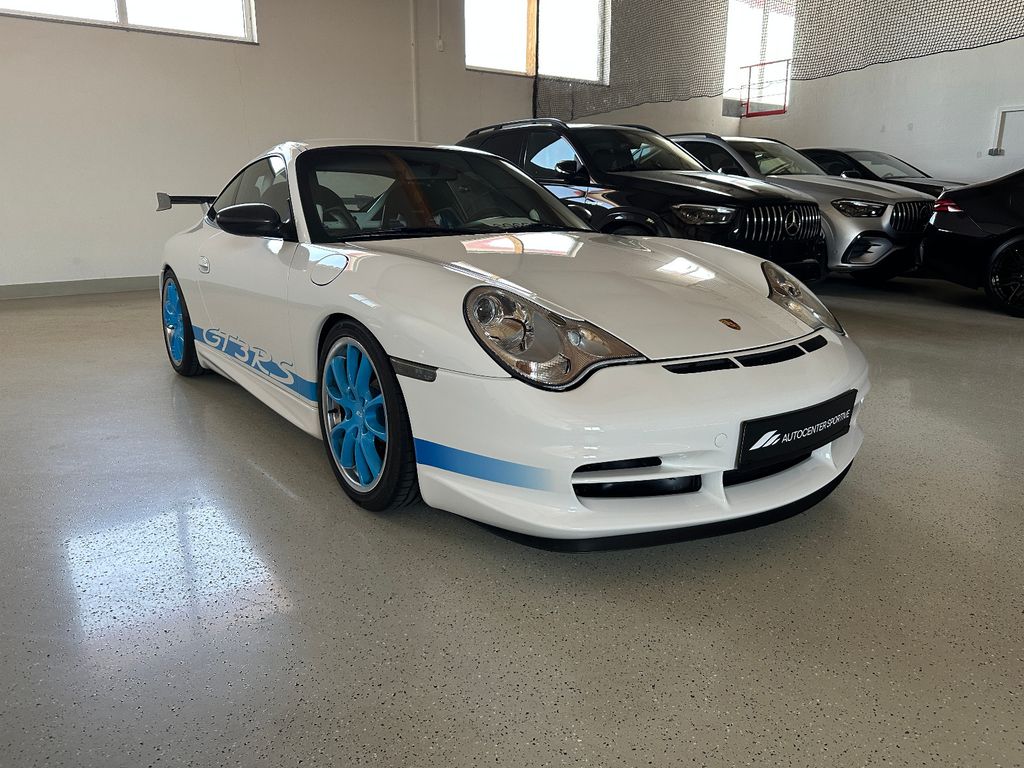 Bild des Angebotes Porsche 911 996 GT3 RS WEISS/RIVIERABLAU PCCB AB WERK