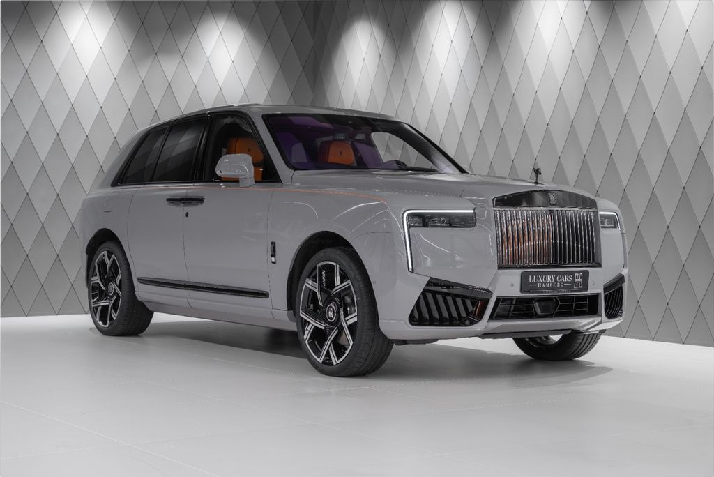 Rolls-Royce Cullinan BLACK BADGE 26 GREY/ORANGE FOOTREST