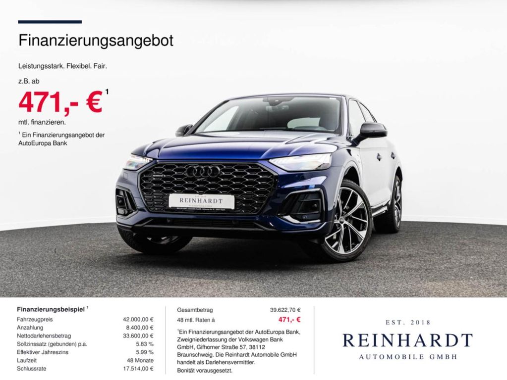 Audi Q5 SPORTBACK 45TFSi Q 2x S LINE ACC/PANO/360°