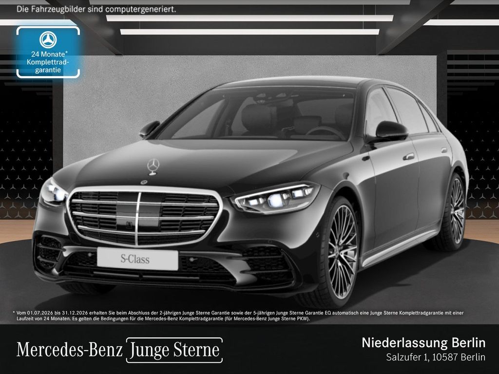 Bild des Angebotes Mercedes-Benz S 450 d 4M Lang AMG Fahrass/StHz/DLIGHT/Pano/Bur