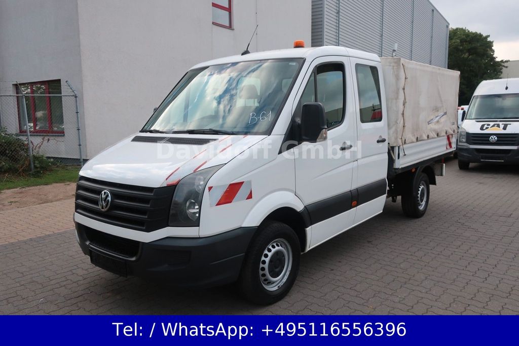 Bild des Angebotes Volkswagen Crafter Pritsche Plane 35 L2 Doka Klima Nr. B61