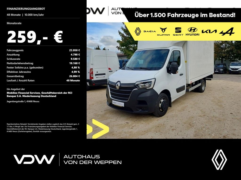 Bild des Angebotes Renault Master Kofferaufbau 20m3 L3H1 4,5t dCi 165