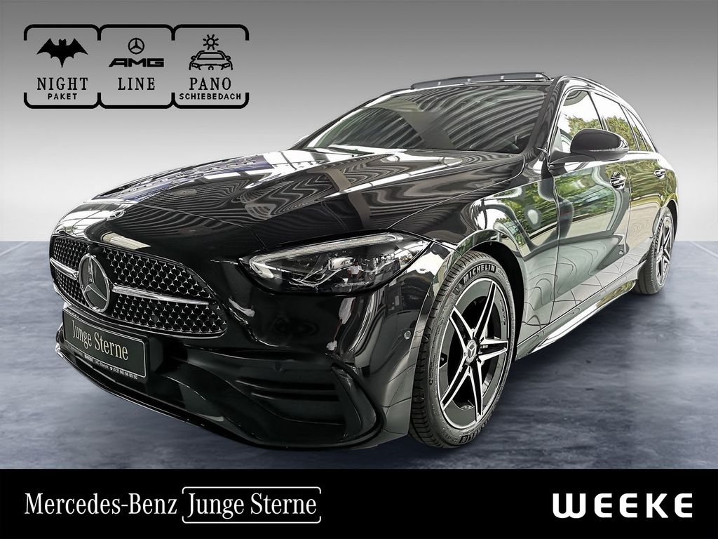 Bild des Angebotes Mercedes-Benz C 180 T AMG Line+NIGHT+PANORAMA-SD+AHK+MEMORY+WI