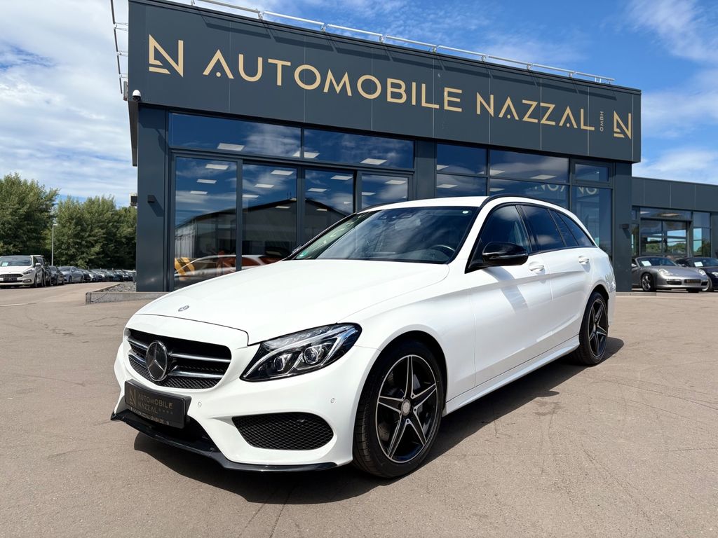 Bild des Angebotes Mercedes-Benz C 400 T 4MATIC AMG LINE *NIGHT PAKET*LED*KAM*