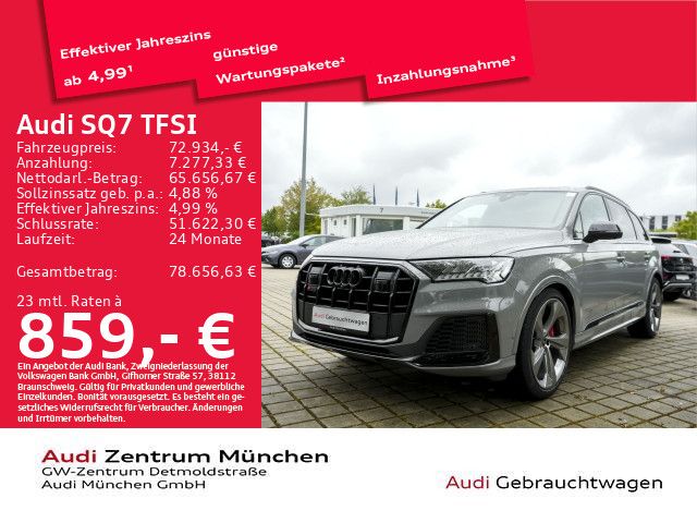 Bild des Angebotes Audi SQ7 TFSI Competition+ 7-Sitzer/Pano/B&O