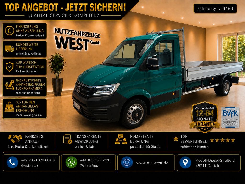 Bild des Angebotes Volkswagen Crafter 55 TDI Maxi Pritsche*Garantie*1.Hand*