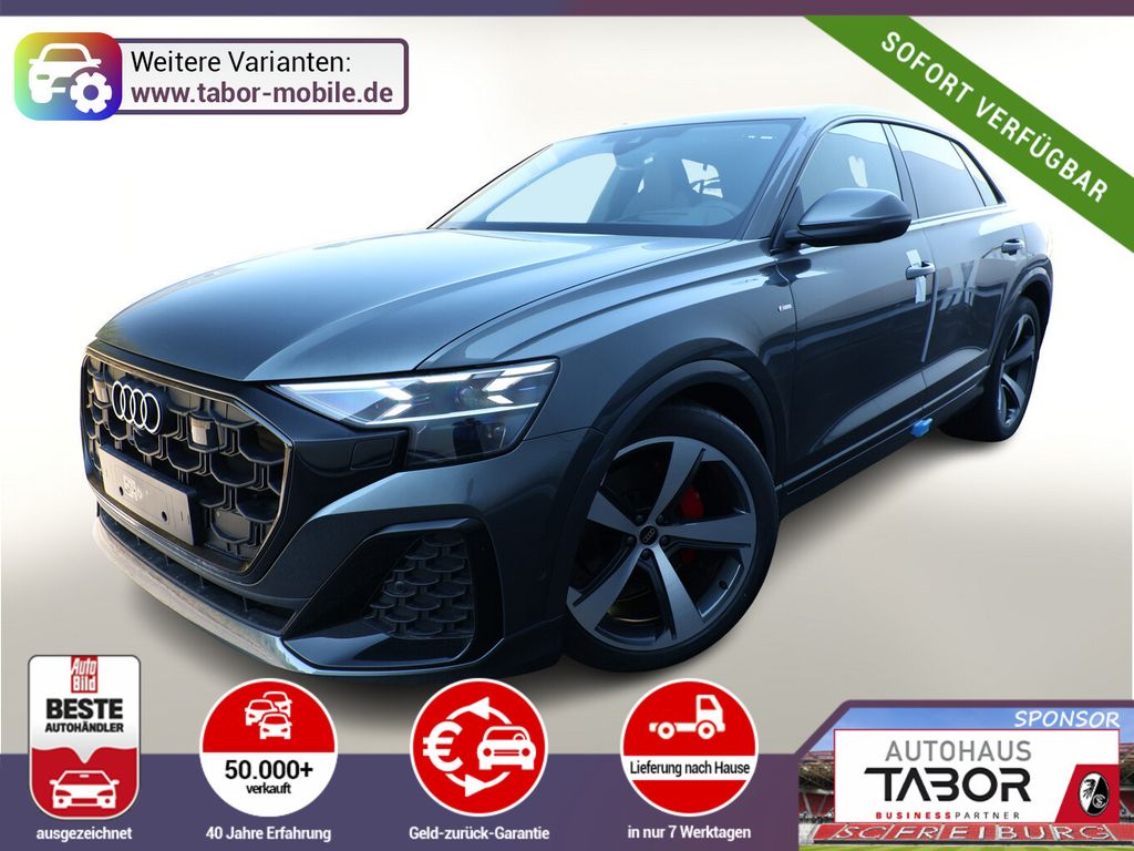 Bild des Angebotes Audi Q8 2xS line AssistenzP+ 22Z Laser Pano UVP-33%*