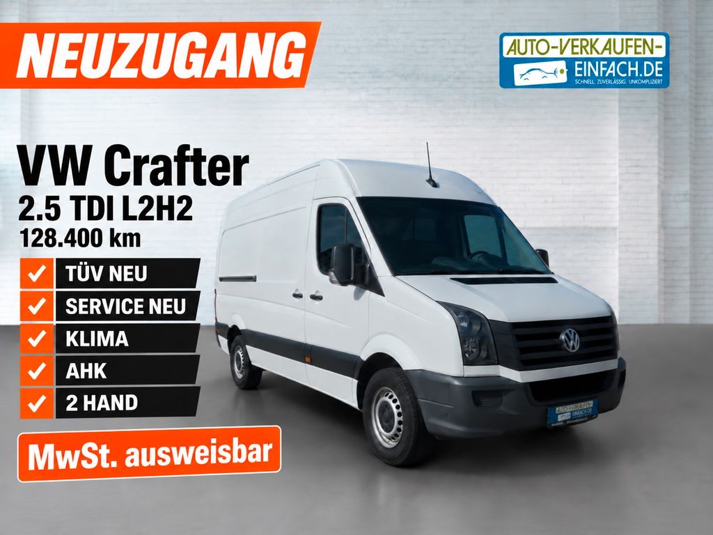 Bild des Angebotes Volkswagen Crafter 2.5 TDI,L2H2,AHK,MwSt,Gar,PDC,TÜV 9/27