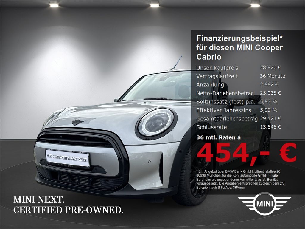 Bild des Angebotes MINI Cooper Cabrio Classic Trim Harman Kardon Head Up