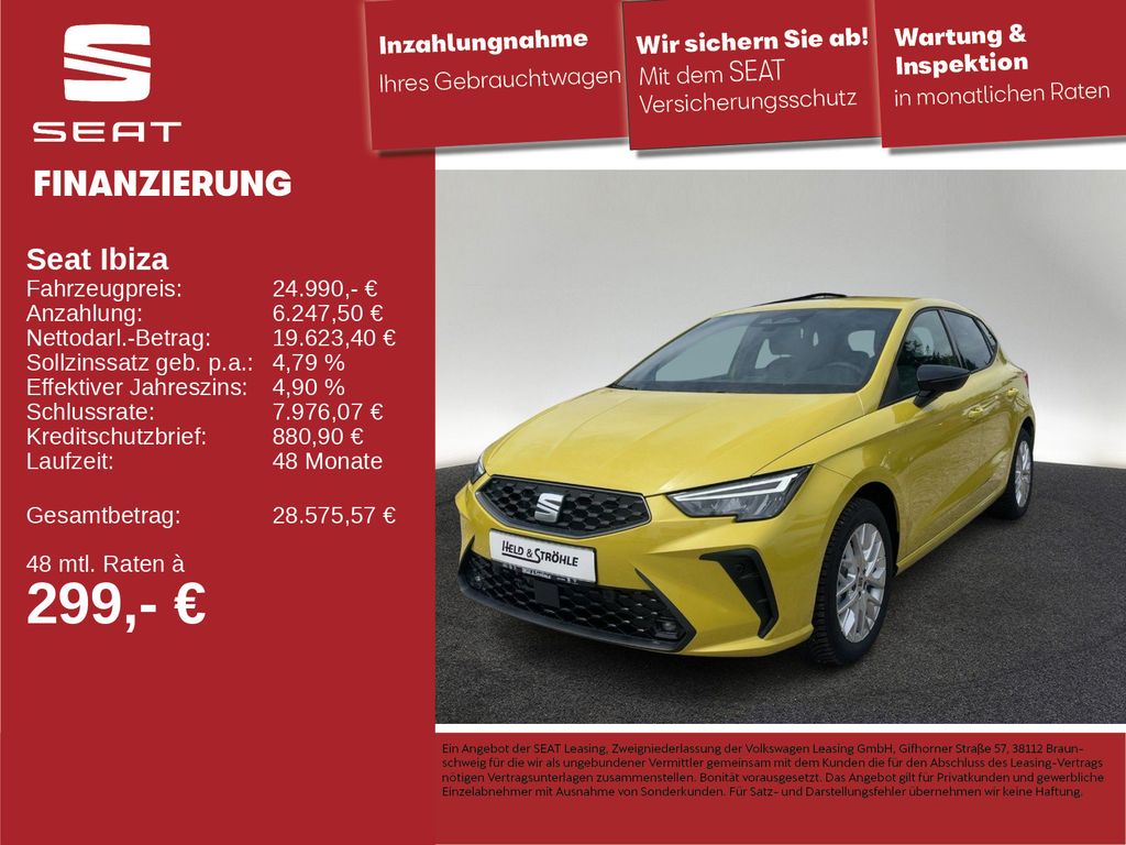Bild des Angebotes Seat Ibiza FR 1.0 TSI 85 kW (116 PS) 6-Gang