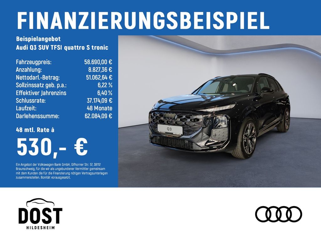 Bild des Angebotes Audi Q3 SUV TFSI quattro S tronic TECH PRO+MATRIX