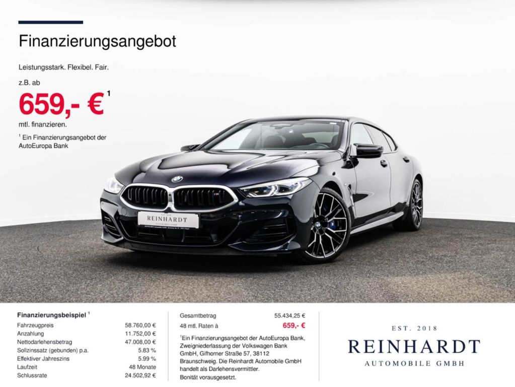 Bild des Angebotes BMW M850i GRAN COUPE xDRIVE ICONI/LASER/ACC/HuD/360°