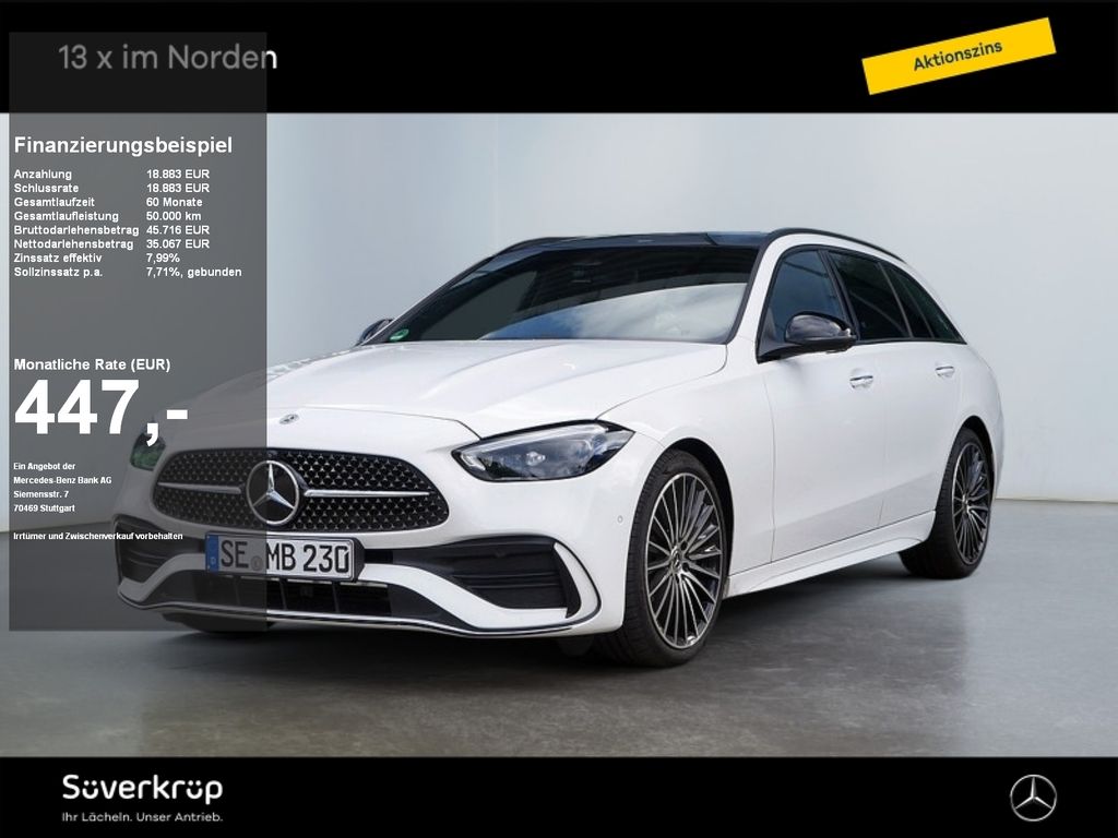 Bild des Angebotes Mercedes-Benz C 220 d T-Modell AMG NIGHT MEMO 360 AHK DISTR