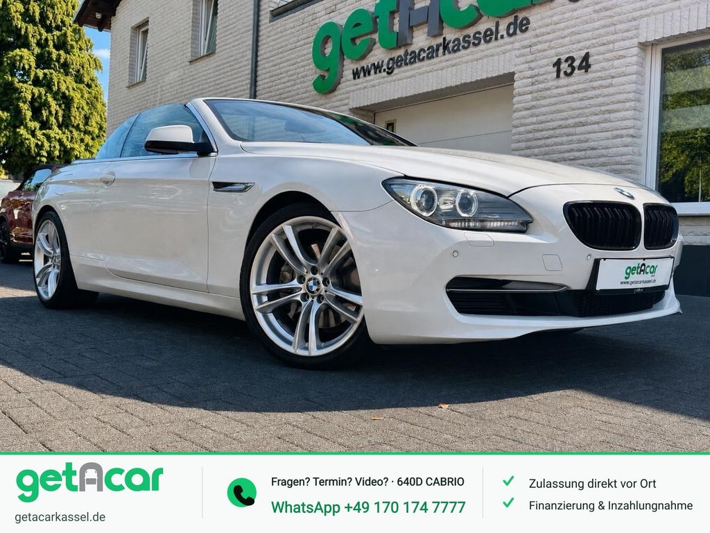Bild des Angebotes BMW 640 d Cabrio*HEAD UP*KAMERA*DIGITAL TACHO*MEMORY
