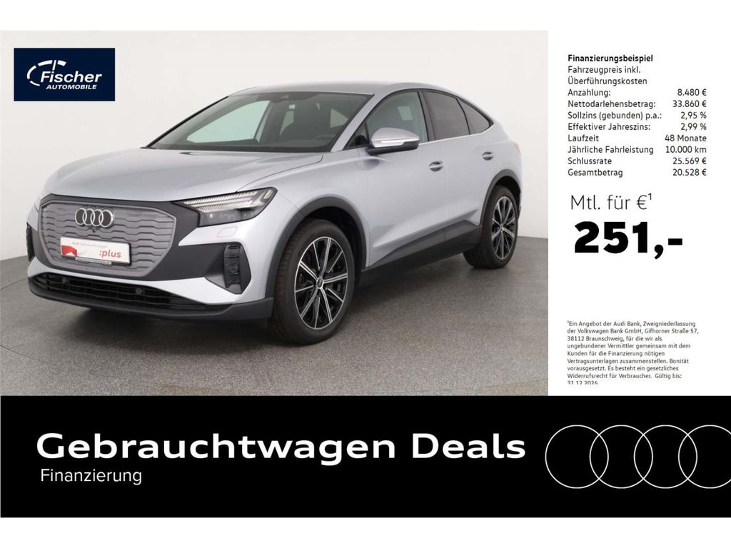 Bild des Angebotes Audi Q4 e-tron Sportback ACC/HUD/Matrix/RFK/20''