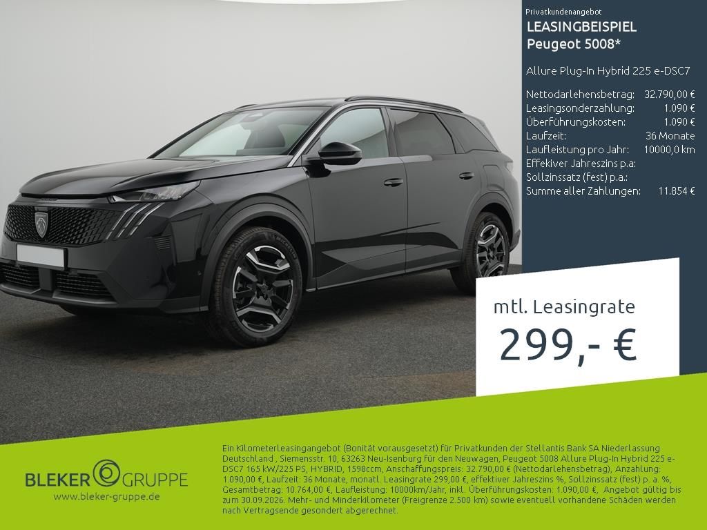 Bild des Angebotes Peugeot 5008 Allure Plug-In Hybrid 225 e-DSC7