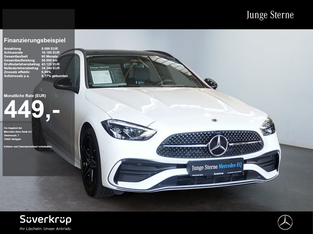 Bild des Angebotes Mercedes-Benz C 300 T e , AMG NIGHT MEMO KAMERA PANO SPUR PDC