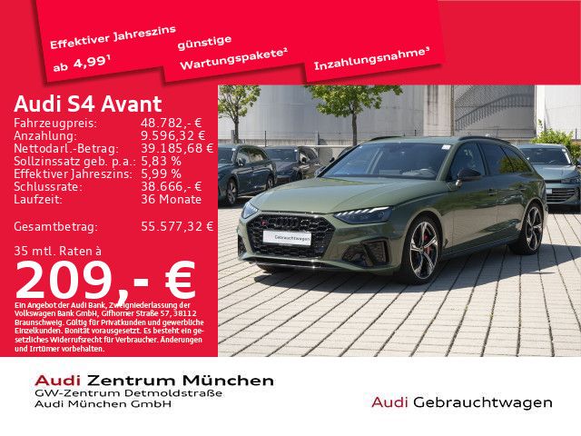 Bild des Angebotes Audi S4 Avant TDI qu. tiptr. ACC/HuD/Navi+