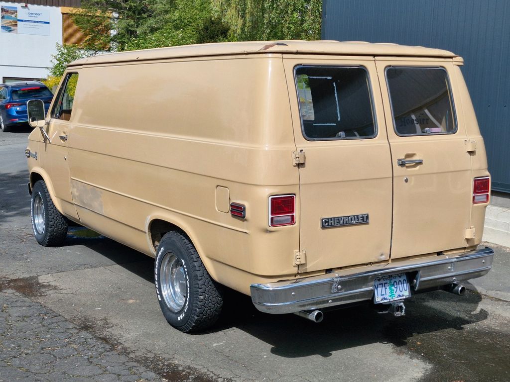 Bild des Angebotes Chevrolet G20 Cargo Camping Fishing Chevy Van Oldtimer