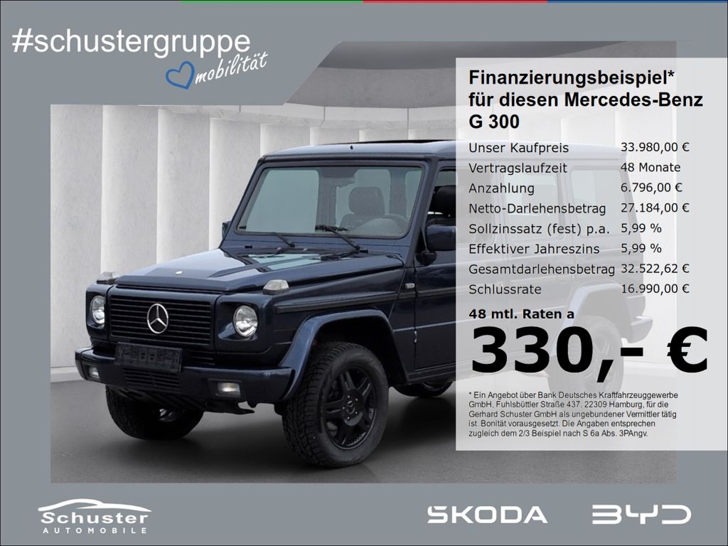 Bild des Angebotes Mercedes-Benz G 300 TD lang Allrad*Autom Leder Schiebedach AHK