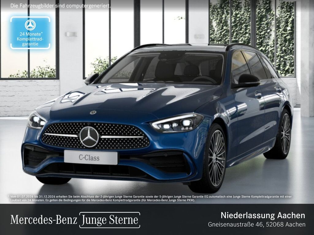 Bild des Angebotes Mercedes-Benz C 300 de 4M T AMG Premium+ Night/FahrAss+/"19/Pa