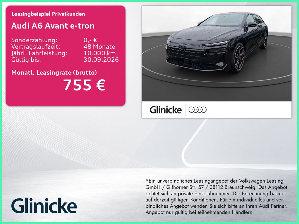Bild des Angebotes Audi A6 Avant e-tron quattro 315 kW S-line*AHK*Head-u