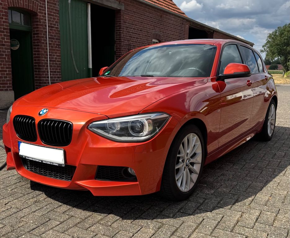 Bild des Angebotes BMW 118d M Sport F20 8 Fach Valencia Orange