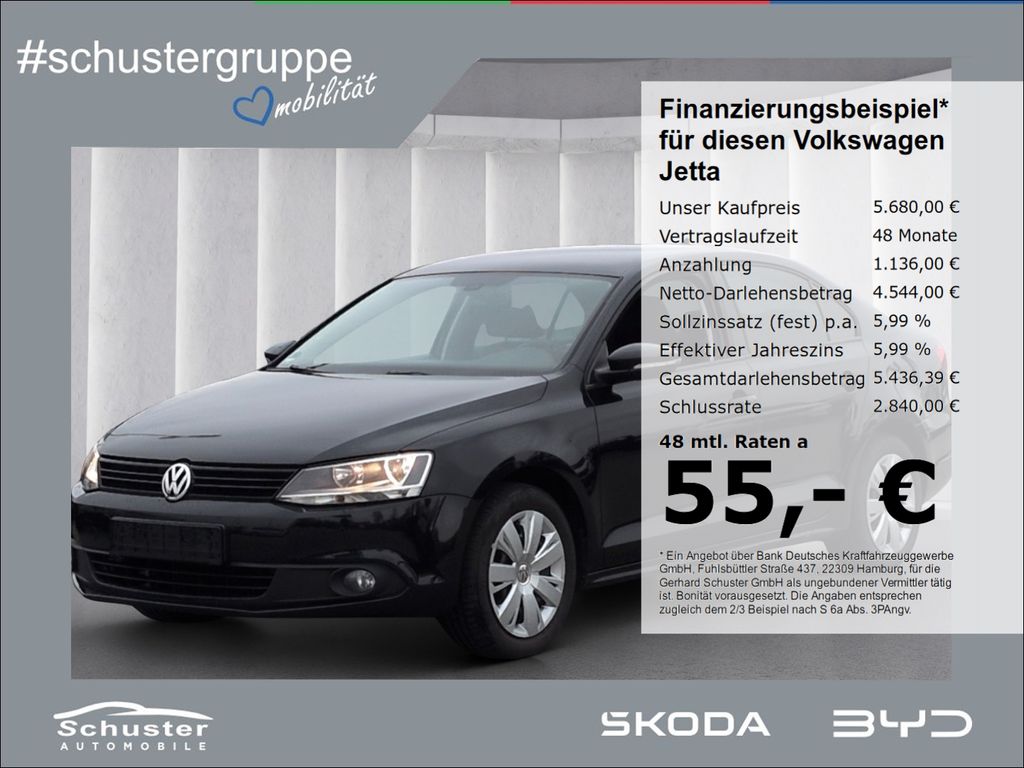 Bild des Angebotes Volkswagen Jetta Trendline 1.2TSI*2Z-Klima SHZ Keyless PDC