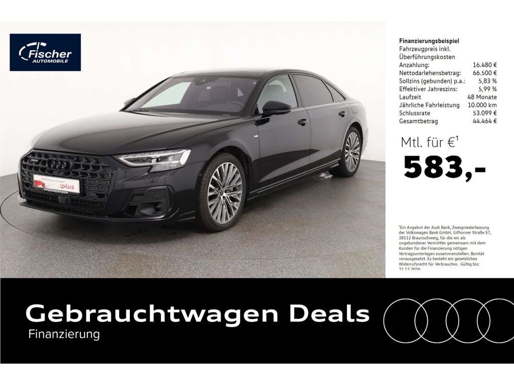 Bild des Angebotes Audi A8 L 60 TFSI e quattro S line P-DacH/20''/360/HU