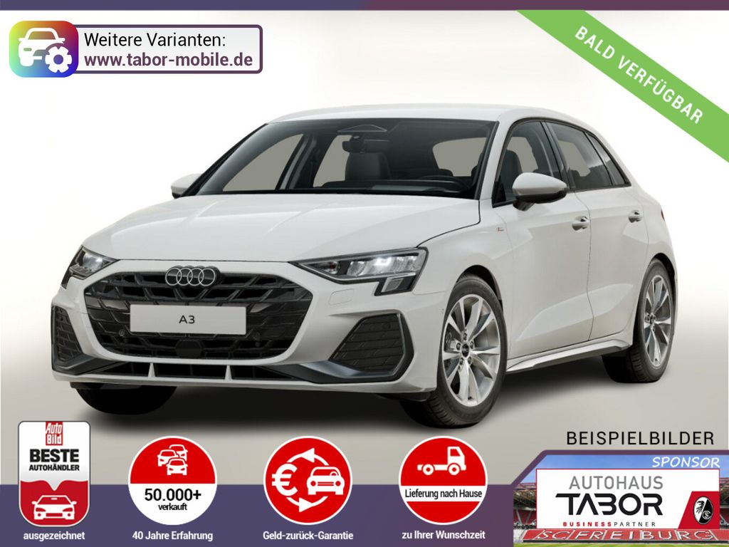 Audi A3 Sportb S line Nav SHZ LED el.HK Kam UVP-31%*