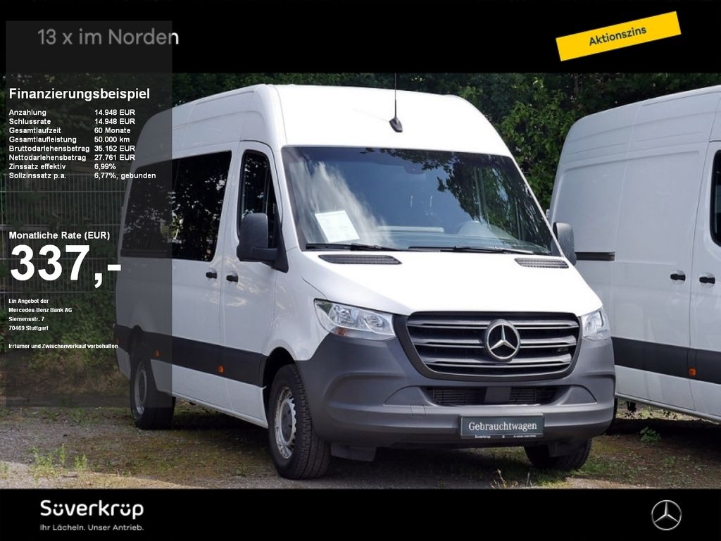 Bild des Angebotes Mercedes-Benz Sprinter 316 TOURER L2H2 8SITZER STANDH KAMERA