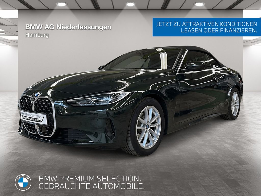 Bild des Angebotes BMW 420i Cabrio LiveCockpitProf Kamera HiFi Alarm