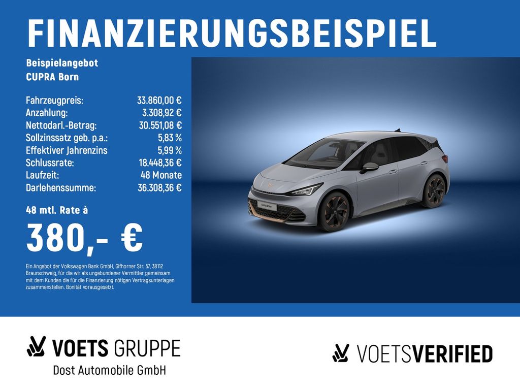 Bild des Angebotes Cupra Born Edition Dynamic NAVI+PDC+SHZ