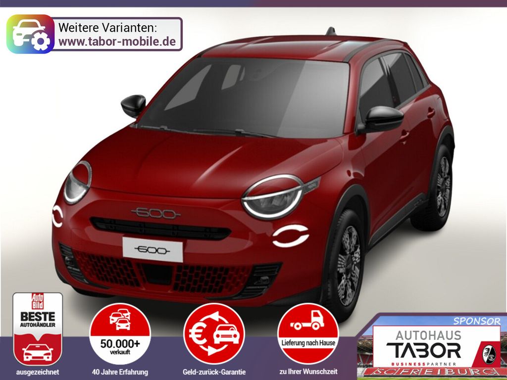 Bild des Angebotes Fiat 600 Hybrid SHZ Keyl Nav Kam 2xPDC LED UVP-33%*