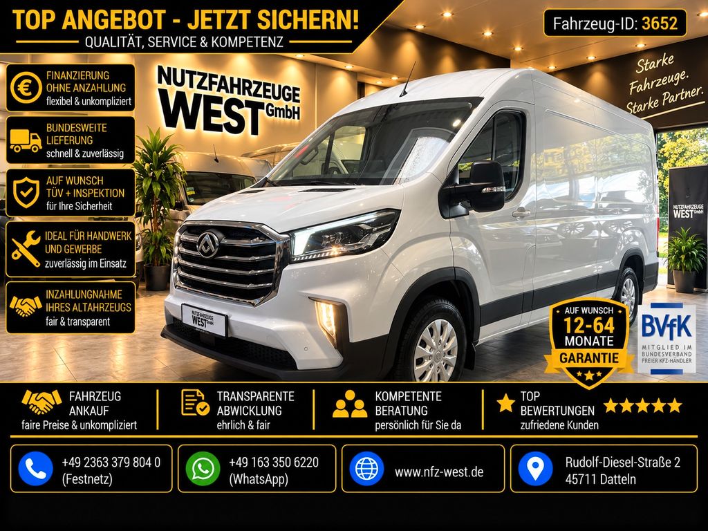 Bild des Angebotes Maxus Deliver 9 2.0 TDCi L3H2 Luxury*Kamera*Garantie*