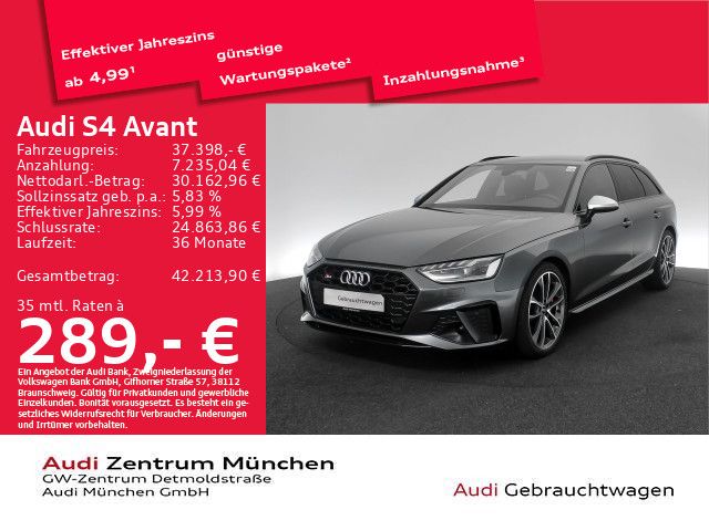 Bild des Angebotes Audi S4 Avant TDI tiptr. AHK/Matrix/Privacy/Navi+