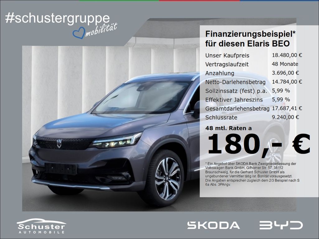 Bild des Angebotes Elaris BEO Skywell ET5*Panodach LED ACC Sitzbelüf Leder