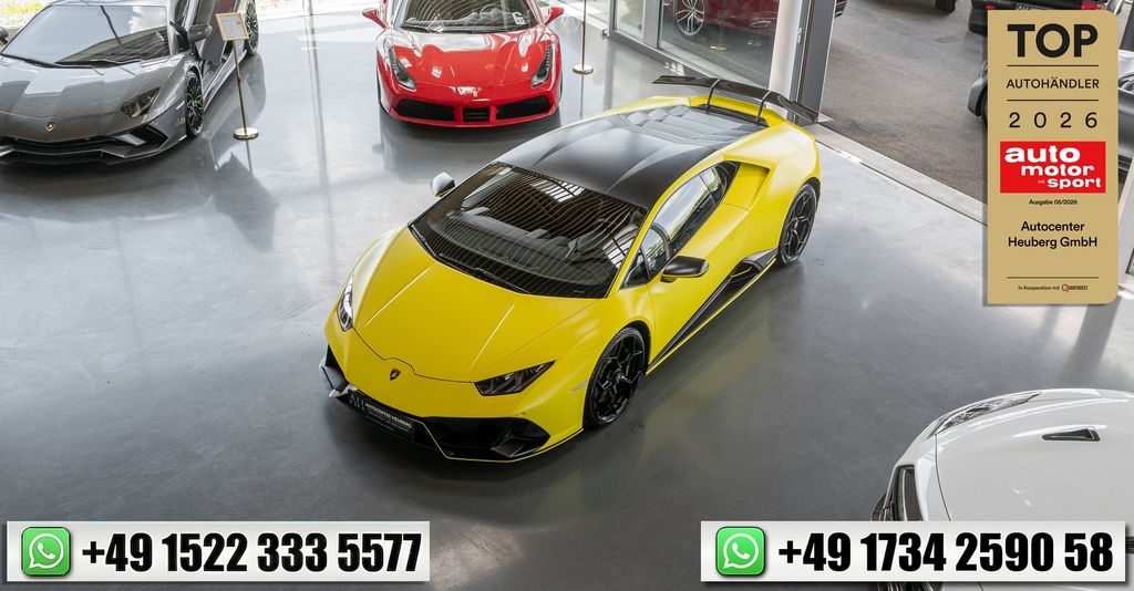 Bild des Angebotes Lamborghini Huracan EVO CAPSULE*KAM*LIFT*SENSONUM*SERVICE NE