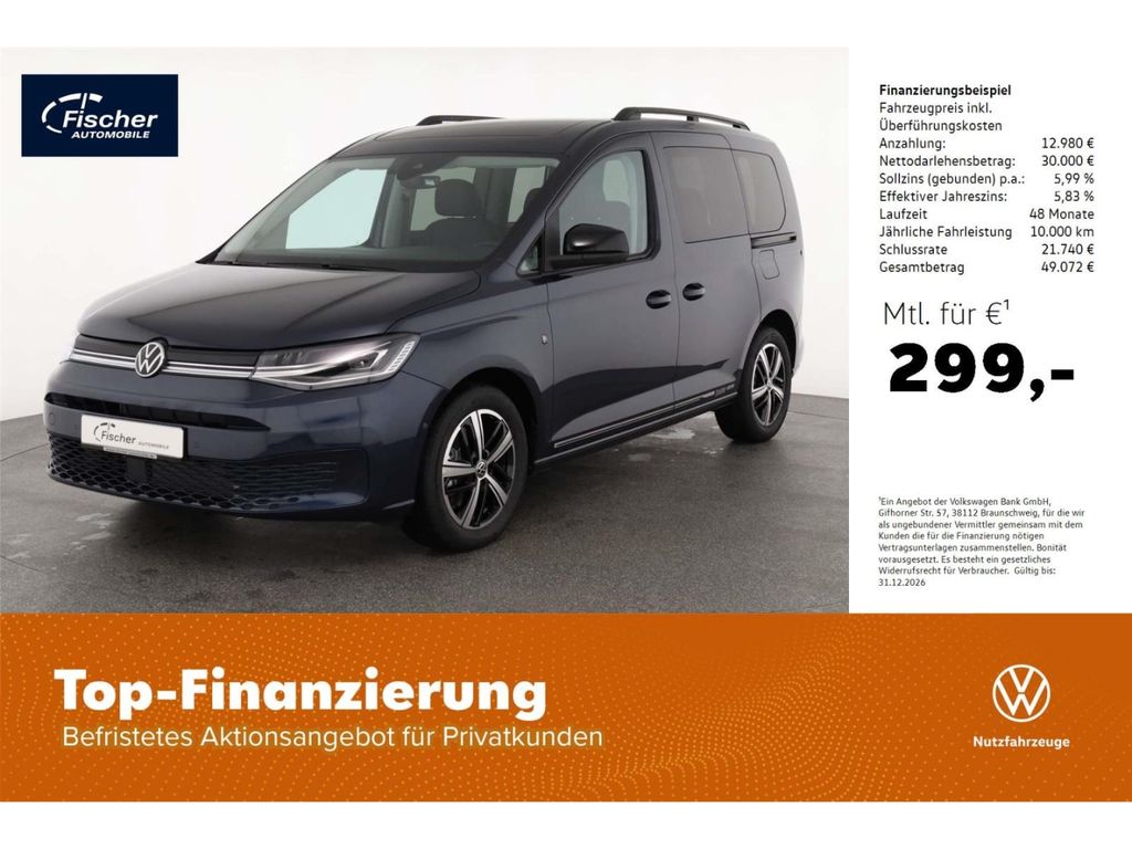 Bild des Angebotes Volkswagen Caddy Life 2.0 TDI Dark Label AHK/ACC/Navi/RFK