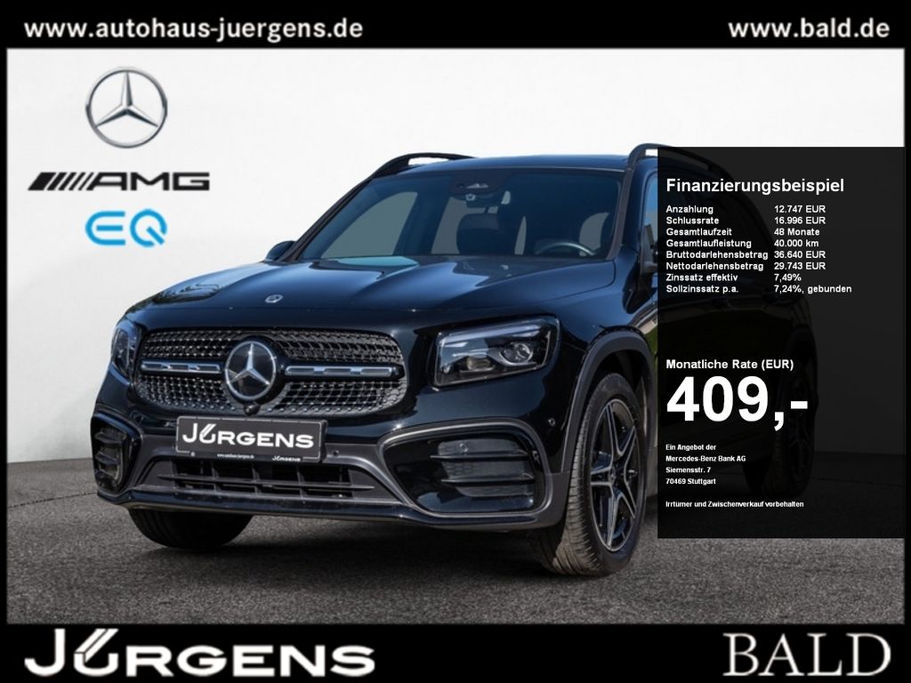 Bild des Angebotes Mercedes-Benz GLB 200 AMG-Sport/MLB/360/Pano/AHK/Night/Keyl/19
