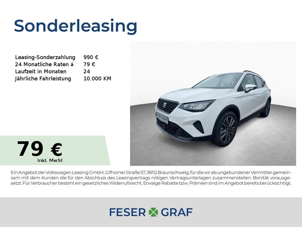 Bild des Angebotes Seat Arona Style Edition 1.0 TSI KLIMA|KAMERA|SHZ