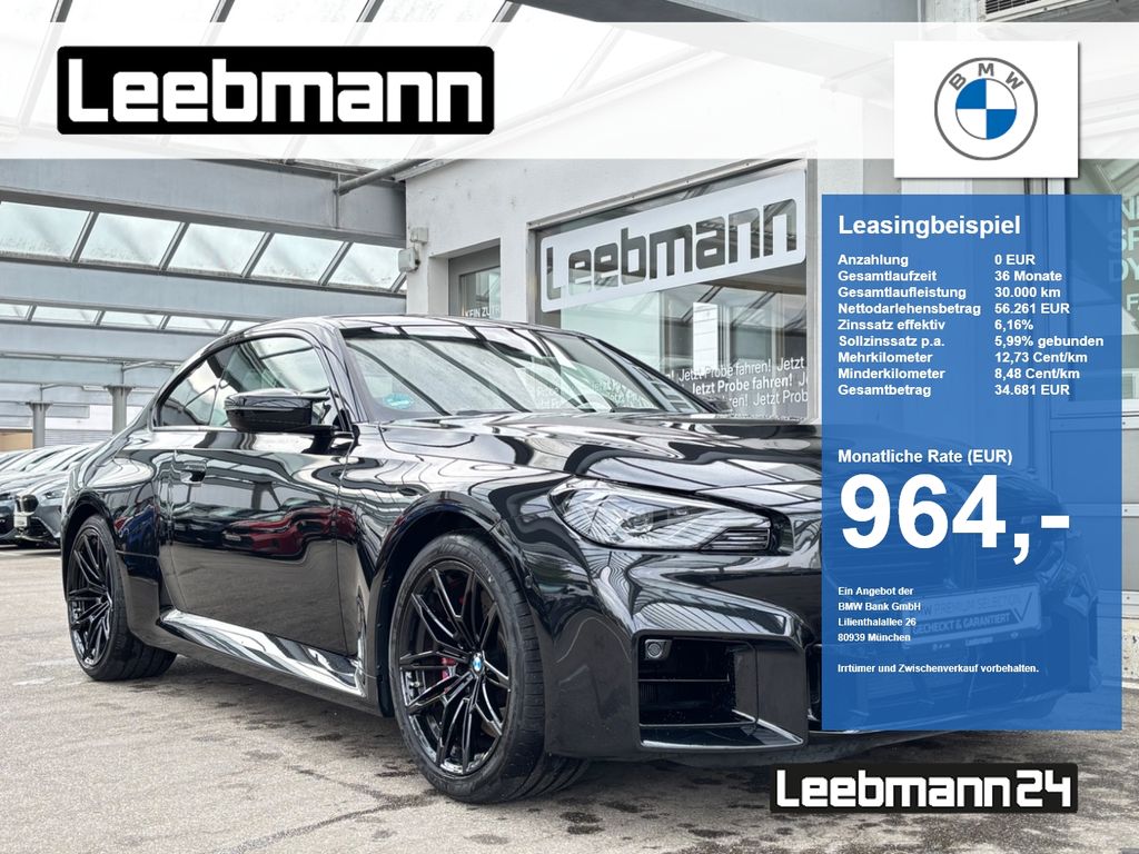 Bild des Angebotes BMW M2 Coupe CarbonInt/M-Sitz Finanzierung ab 2,49%