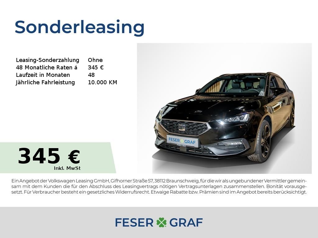 Bild des Angebotes Seat Leon SP 1.5 eTSI 110 kW FR Black Edition STANDH