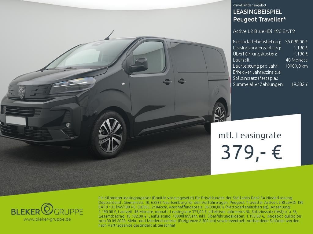 Bild des Angebotes Peugeot Traveller Active L2 BlueHDi 180 EAT8