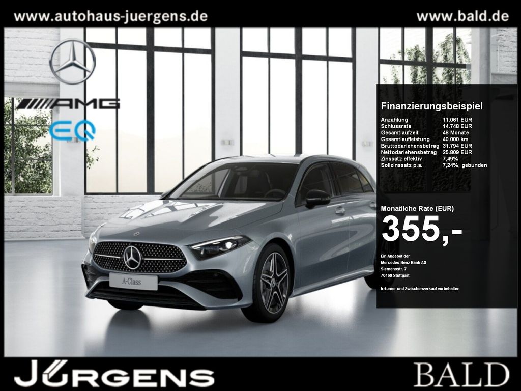 Bild des Angebotes Mercedes-Benz A 250 e AMG+11 KW+Night+MTB+Memory+Keyless