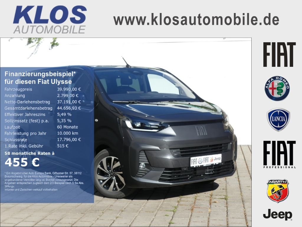 Bild des Angebotes Fiat Ulysse ICON L2 2.2L 180 PS AT8 AHK LED KAMERA 8-