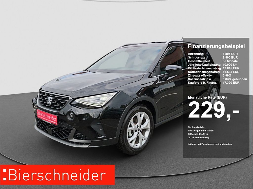 Bild des Angebotes Seat ARONA 1.0 TSI FR PDC KLIMAAUT APP-CONNECT LED