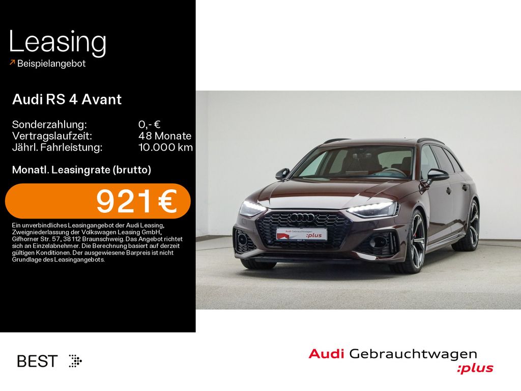 Bild des Angebotes Audi RS 4 Avant Essentials*HUD*B&O*Matrix*ACC*Leder